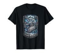 Hugin & Munin i Corvi di Odino Mitologia nordica vichinga Maglietta