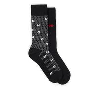 HUGO 2P RS Tortuga CC Calzini_Normali, Black1, 43-46 Uomo