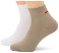 HUGO 2P SH LOGO CC 10260254 01, Calzini_corti Uomo, 219Medium Brown,
