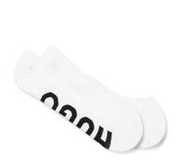 HUGO 2p W Invisible_Socks, Bianco 100, 41-42 Donna