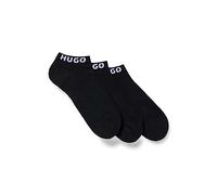 HUGO 3p As Uni CC Ankle_Socks, Nero1, 39-42 Uomo