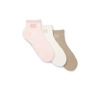 HUGO 3p Sh Lurexlogo CC W 10280379 Calzini corti Donna
