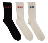 HUGO 6p QS Rib Logo CC 10257772 01 Calzettoni Corti, 963Open Miscellaneous, 39-42 Uomo