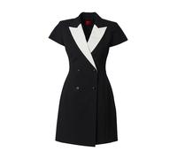 HUGO Abito camicia 'Kazuna' nero / bianco Donna HUGO 34 nero / bianco