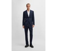 HUGO Abito con fit moderno in tessuto elasticizzato ad alte prestazioni a micromotivi - Style Kris/Teagan233F1X, 50533278 Blu scuro 106