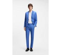 HUGO Abito due pezzi extra slim fit in twill di lino - Style Arti-Hesten263F1, 50574803 Blu 94