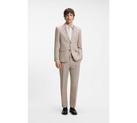 HUGO Abito due pezzi slim fit in cotone e lino - Style Henry-Getlin253X, 50568122 Marrone chiaro 50