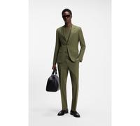 HUGO Abito due pezzi slim fit in misto lana elasticizzato - Style Henry-Getlin253X, 50567894 Oliva 52