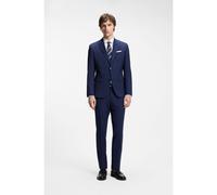 HUGO Abito due pezzi slim fit in misto lana - Style Henry-Getlin253X-MH, 50572150 Blu 90