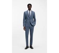 HUGO Abito due pezzi slim fit in popeline di misto lana - Style Henry/Getlin232X, 50547345 Celeste 48