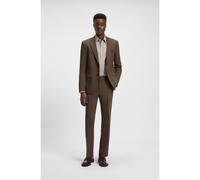 HUGO Abito extra slim fit in dobby elasticizzato - Style Arti-Hesten253X, 50545457 Marrone 98