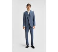 HUGO Abito extra slim fit tre pezzi con microlavorazione - Style Arti/Hesten242V1X, 50538332 Blu scuro 48