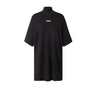 HUGO Abito in maglia 'Simo' nero / bianco Donna HUGO S