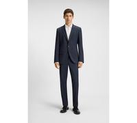 HUGO Abito slim fit due pezzi in lana con micromotivo - Style Henry/Getlin232X, 50557534 Blu 50