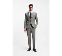 HUGO Abito slim fit in misto lana elasticizzato ad alte prestazioni - Style Henry/Getlin231X, 50485862 Grigio chiaro 54