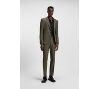 HUGO Abito slim fit in misto lana elasticizzato ad alte prestazioni - Style Henry/Getlin232X, 50530116 Oliva 90