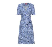 Hugo - Abito stampa mimetica Kerbati-1 - - Dresses - Donna - Blu - L