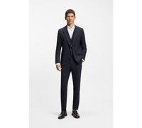 HUGO Abito tre pezzi extra slim fit in dobby elasticizzato - Style Arti/Hesten241V1X, 50557622 Blu scuro 48