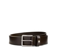 Hugo, ,Accessories ,Uomo ,Marrone ,110 CM Cintura a Righe Dettaglio Metallico Marrone