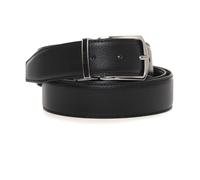 Hugo, ,Accessories ,Uomo ,Nero ,ONE SIZE Cintura in Pelle Regolabile e Reversibile con Logo