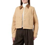 HUGO Andeso-1-d_b Giacca Piatta, Beige Aperto, 48 Donna