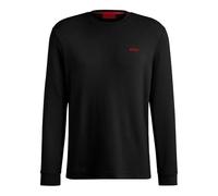 Hugo Austin LS - Pigiama a Maniche Lunghe da Uomo, Nero1, S