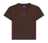 Hugo Baby Blue Short Sleeve T-shirt Marrone XS Donna