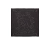 HUGO Bandana con stampa digitale in misto seta - Style Bandana cm 60x60, 50552642 Nero a motivi pz.