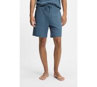 HUGO Bermuda del pigiama con lavorazione a nido d'ape e logo ricamato - Style Austin Shorts, 50532023 Blu XXL