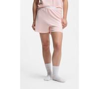 HUGO Bermuda del pigiama in jersey di cotone elasticizzato con elastico in vita con logo - Style HUGO ID SHORTS, 50555600 Rosa chiaro L