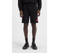 HUGO Bermuda in cotone terry con etichetta con logo - Style Diz222, 50466196 Nero XXL