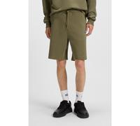 HUGO Bermuda in cotone terry con patch logo - Style Nasensio, 50522364 Oliva M
