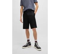 HUGO Bermuda regular fit con gamba aderente e tasche con bottoni - Style Darik241, 50505857 Nero 40