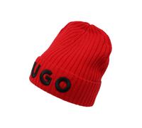 HUGO Berretto rosso / nero, Taglia 55-60