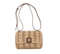 Hugo - Beyond-Cross Raffia Bag - - Bags - Donna - Beige - ONE SIZE