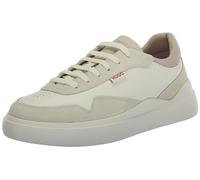 HUGO Blake Cupsole Smooth Sneakers, Scarpe da Ginnastica Uomo, Crema, 47 EU