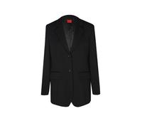 HUGO Blazer regular fit in crêpe elasticizzato - Style Areota, 50554471 Nero 40