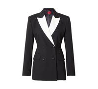 HUGO Blazer 'Azuna' nero / bianco Donna HUGO 40 nero / bianco