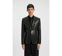 HUGO Blazer extra slim fit con paillettes - Style Arti254E1-H, 50549435 Nero 52