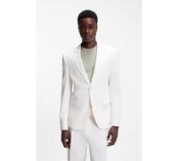 HUGO Blazer extra slim fit in seersucker di cotone elasticizzato - Style Arti253X, 50559693 Bianco 52