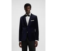 HUGO Blazer extra slim fit in velluto di cotone - Style Arti253X, 50549432 Blu scuro 52