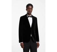 HUGO Blazer extra slim fit in velluto di cotone - Style Arti264F2X, 50570542 Nero 106