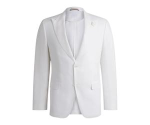 Hugo - Blazer Lino Estivo Bianco - - Suits - Uomo - Bianco - M