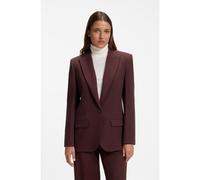 HUGO Blazer modern fit con revers a lancia - Style Aneni, 50570500 Marrone scuro 48