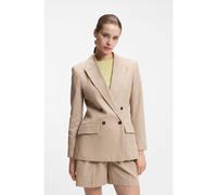 HUGO Blazer regular fit in misto cotone gessato - Style Azenia, 50559509 A disegni 40