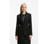 HUGO Blazer regular fit in twill elasticizzato - Style Anelora, 50559009 Nero 44