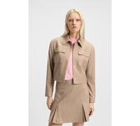 HUGO Blazer relaxed fit in flanella gessata - Style Alero, 50542658 Beige 46