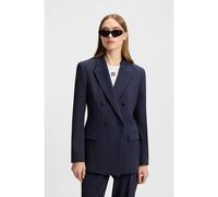HUGO Blazer relaxed fit in tessuto elasticizzato - Style Amilea, 50544730 Blu scuro 46