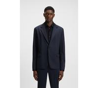 HUGO Blazer slim fit in jersey con stampa twill - Style Anton253F1X-H, 50544597 Blu scuro 56