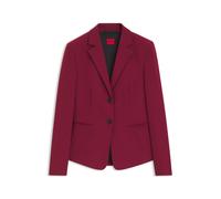 HUGO Blazer slim fit in materiale elasticizzato - Style Agonia-1, 50539976 Rosso scuro 48